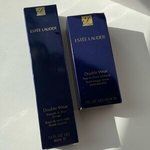 Estee Lauder Double Wear Foundation +Double Wear Smooth&Blur Primer Bundle
